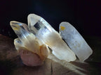 Natural Malagasy Quartz Single Crystals x 14 From Madagascar