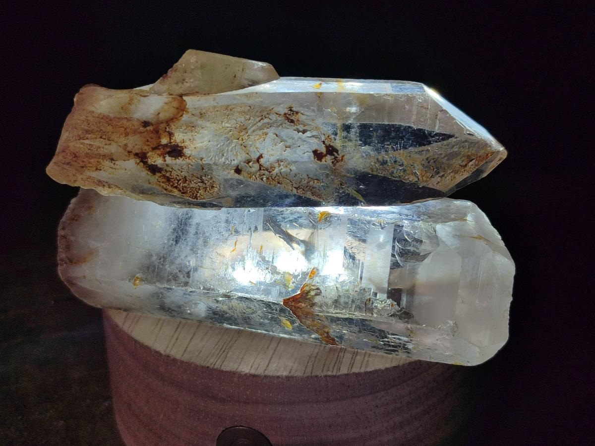 Natural Malagasy Quartz Single Crystals x 14 From Madagascar
