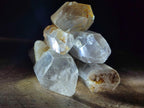 Natural Malagasy Quartz Single Crystals x 14 From Madagascar