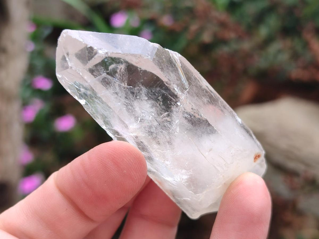 Natural Malagasy Quartz Single Crystals x 14 From Madagascar