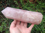 Polished Large Gemmy Rose Quartz Tower x 1 From Madagascar