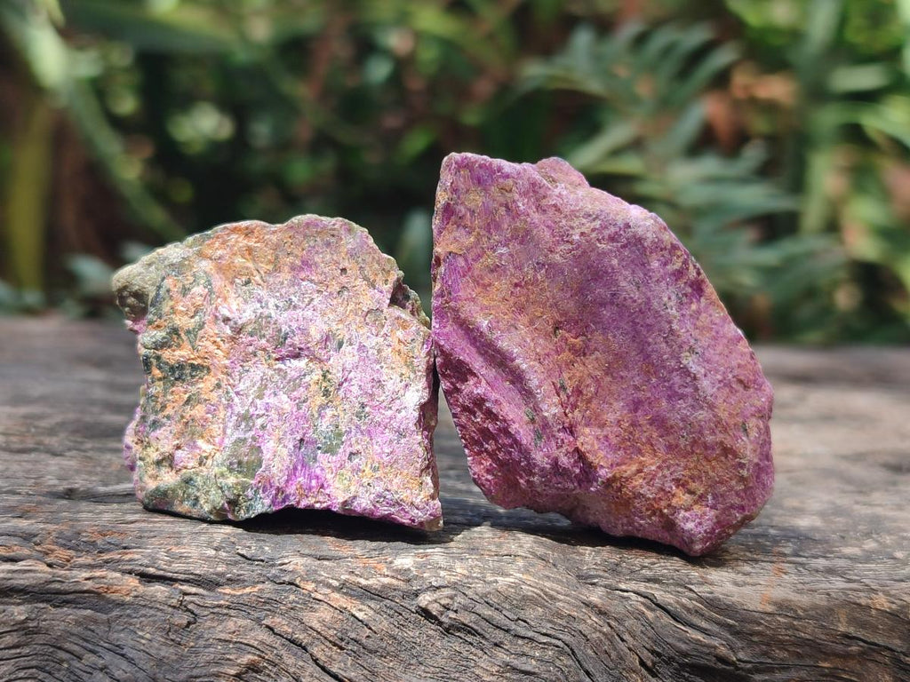 Natural Cobbed Stichtite Specimens x 2,83 Kg Lot From Barberton, South Africa