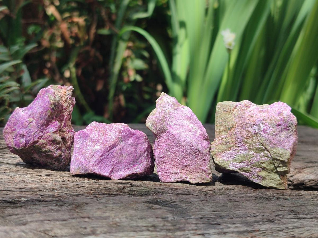 Natural Cobbed Stichtite Specimens x 2,83 Kg Lot From Barberton, South Africa