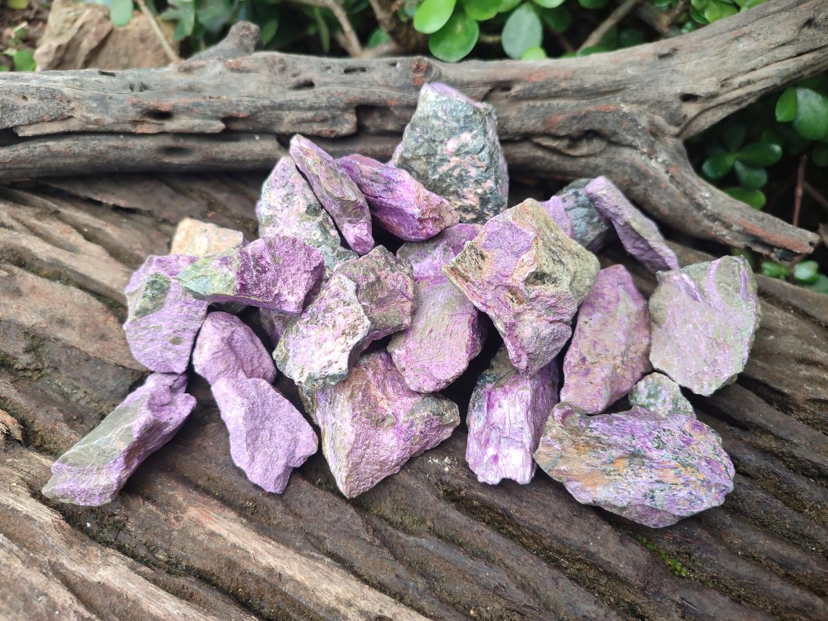 Natural Cobbed Stichtite Specimens x 2,83 Kg Lot From Barberton, South Africa