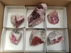 Natural Spherocobaltite Specimens x 6 From Mashamba West Mine, Congo