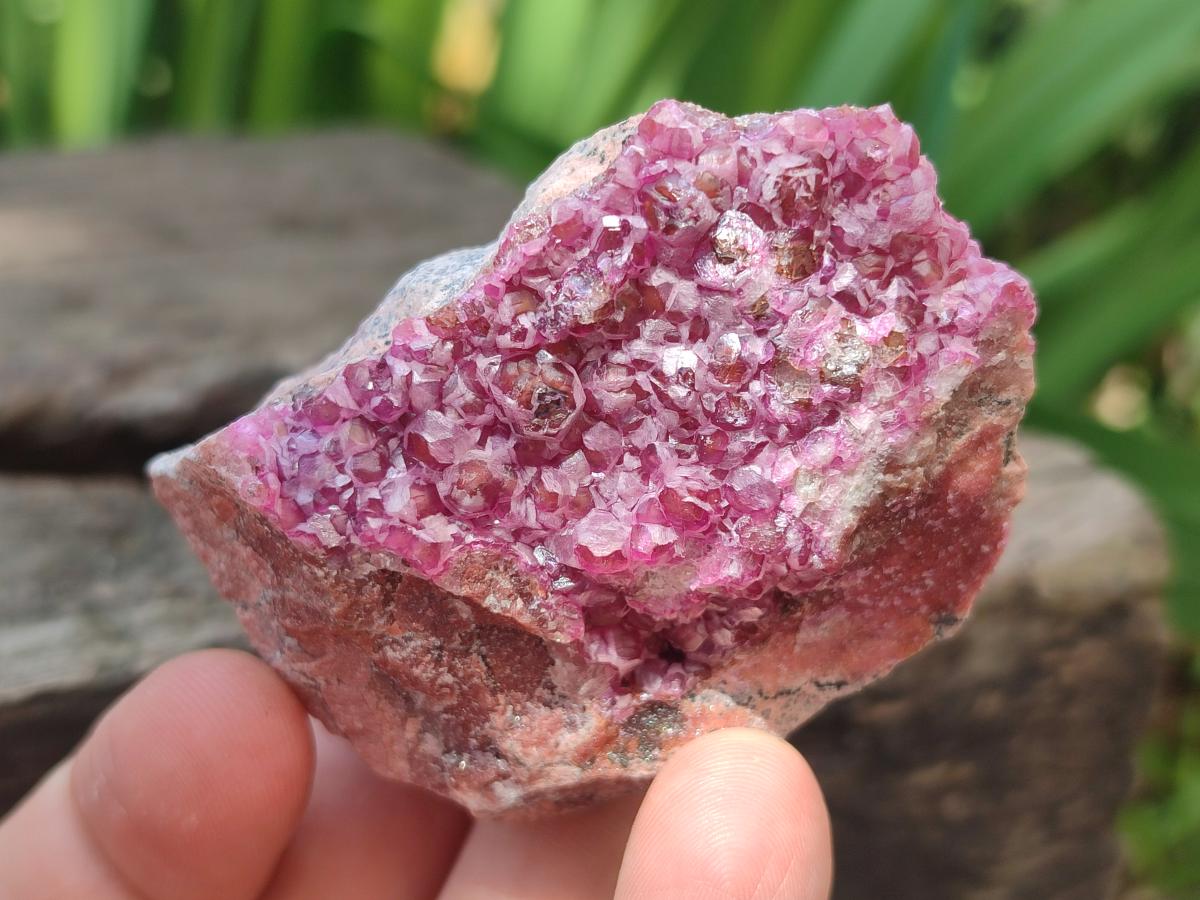 Natural Spherocobaltite Specimens x 6 From Mashamba West Mine, Congo