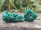 Natural Dioptase Specimens on Dolomite Matrix x 12 From Tantara Mine, Congo