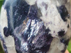 Polished Silver Leaf Lepidolite Standing Display Pieces x 6 From Zimbabwe