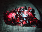 Natural Spearhead Calcite Specimens with Rhomboherdral Crystals x 4 From Albert's Mountain, Lesotho