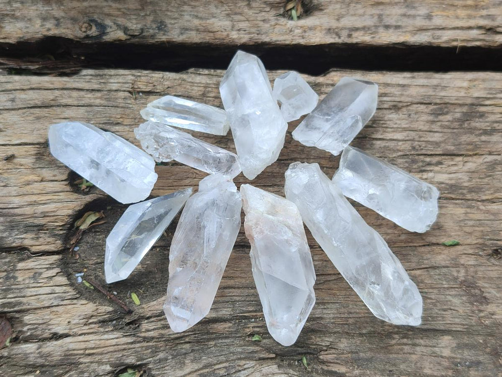 Natural Mine Run Clear Quartz Crystals x 3 Kg Lot From Ambatofinandrahana, Madagascar