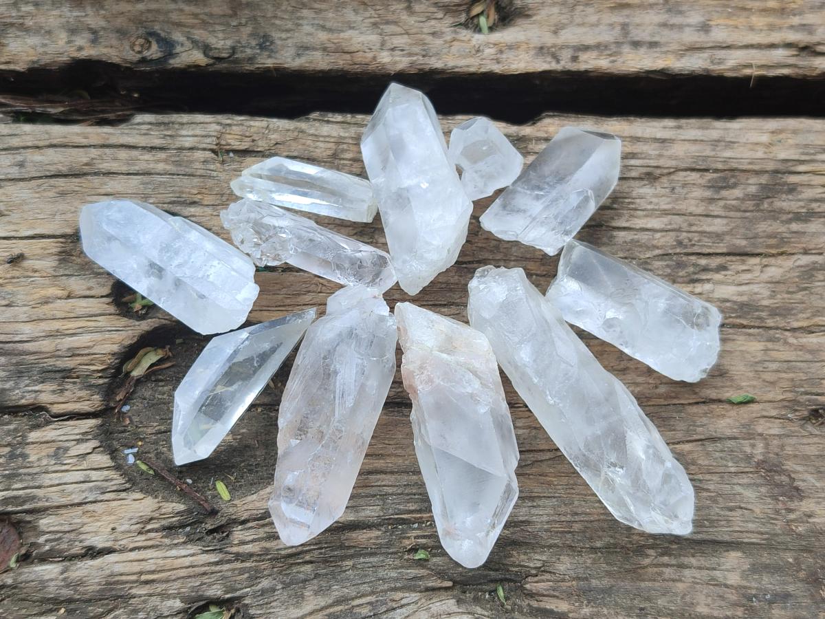 Natural Mine Run Clear Quartz Crystals x 3 Kg Lot From Ambatofinandrahana, Madagascar