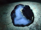 Natural Blue Lace Agate Geode Specimens x 24 From Nsanje, Malawi
