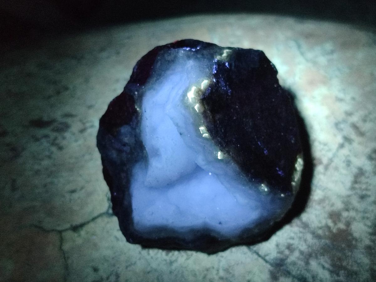 Natural Blue Lace Agate Geode Specimens x 24 From Nsanje, Malawi