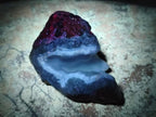 Natural Blue Lace Agate Geode Specimens x 24 From Nsanje, Malawi