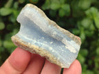 Natural Blue Lace Agate Geode Specimens x 24 From Nsanje, Malawi