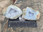 Natural Blue Lace Agate Geode Specimens x 24 From Nsanje, Malawi