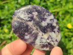 Polished Lepidolite Free Forms x 24 From Zimbabwe