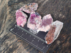 Natural Spherocobaltite Specimens x 25 From Mashamba West Mine, Congo