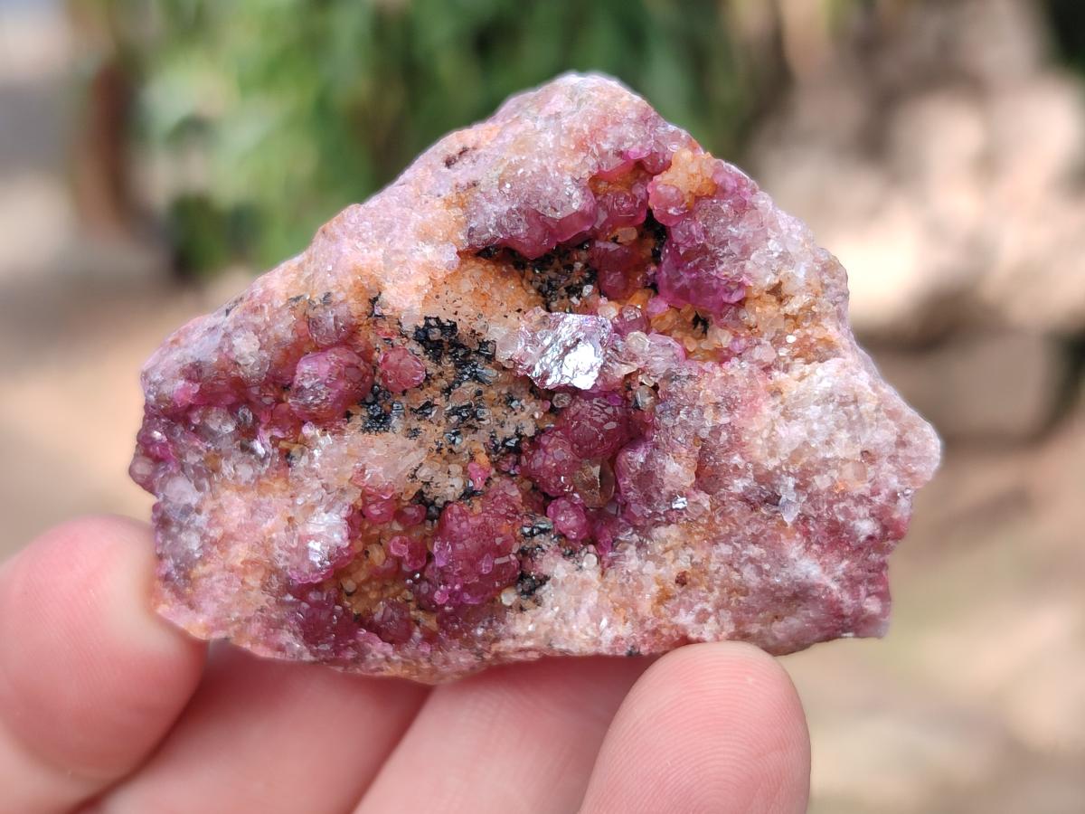 Natural Spherocobaltite Specimens x 25 From Mashamba West Mine, Congo