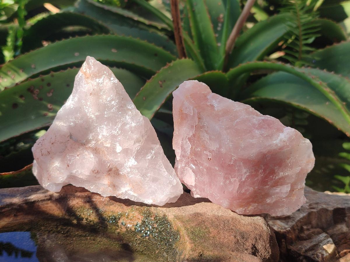 Natural Cobbed Rose Quartz Specimens x 6,34 Kg Lot From Northern Cape, South Africa