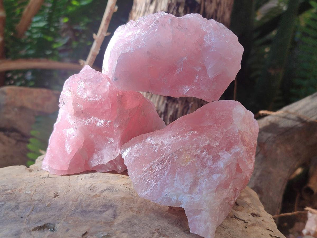 Natural Cobbed Rose Quartz Specimens x 6,34 Kg Lot From Northern Cape, South Africa