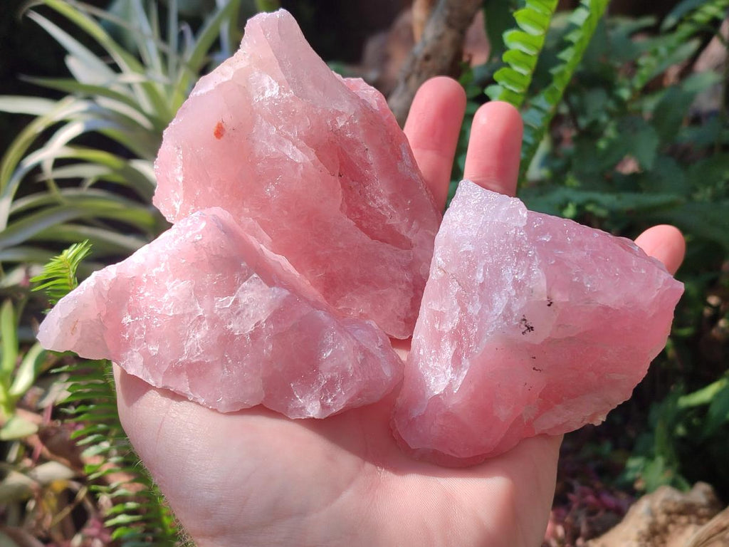 Natural Cobbed Rose Quartz Specimens x 6,34 Kg Lot From Northern Cape, South Africa