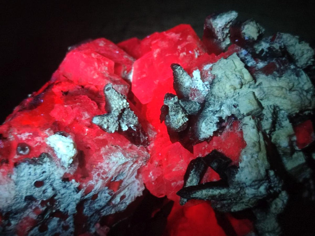 Natural Large Stacked Rhombohedral Calcite Cluster with Phosphorus Aragonite and Spearhead Sceptre Calcite Crystals x 1 From Albert's Mountain, Lesotho
