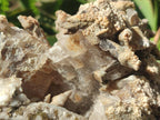 Natural Large Stacked Rhombohedral Calcite Cluster with Phosphorus Aragonite and Spearhead Sceptre Calcite Crystals x 1 From Albert's Mountain, Lesotho