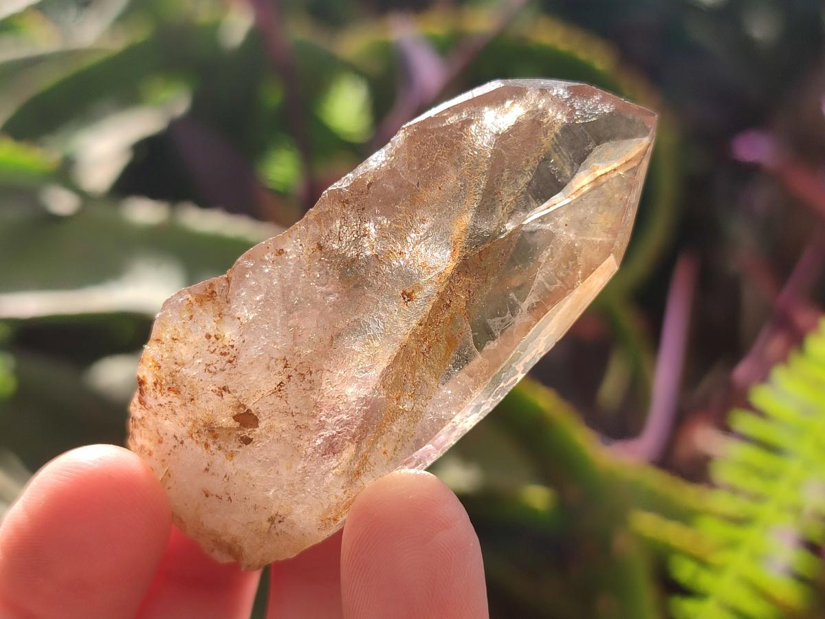 Natural Smokey Quartz Crystals x 18 From Zomba Plateau, Malawi