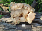 Natural Large Cascading White Phantom Smokey Luena Quartz Cluster x 1 From Luena, Congo