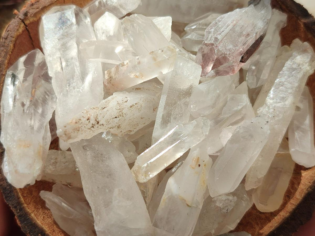 Natural Mine Run Clear Quartz Crystals x 2,38 Kg Lot From Ambatofinandrahana, Madagascar
