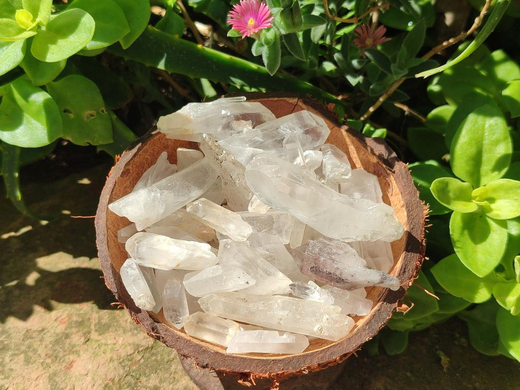 Natural Mine Run Clear Quartz Crystals x 2,38 Kg Lot From Ambatofinandrahana, Madagascar