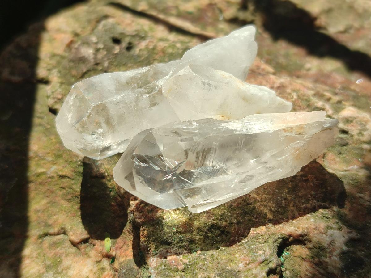 Natural Mine Run Clear Quartz Crystals x 2,38 Kg Lot From Ambatofinandrahana, Madagascar