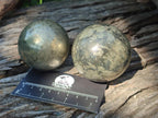 Polished Basalt Pharaoh Stone Spheres x 4 From Iron Duke Mine, Zimbabwe