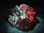 Natural Stacked Rhombohedral Calcite Clusters with Phosphorus Aragonite and Spearhead Crystals x 3 From Albert's Mountain, Lesotho