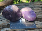 Polished Lepidolite Free Forms x 12 From Zimbabwe
