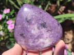 Polished Lepidolite Free Forms x 12 From Zimbabwe