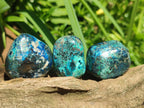 Polished Shattuckite Free Forms x 35 From Congo