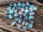Polished Shattuckite Free Forms x 35 From Congo