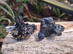 Natural Schorl Black Tourmaline Specimens x 12 From Erongo, Namibia