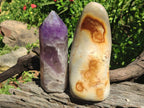 Polished Mix of Selected Multi Mineral Pieces x 2 From Madagascar