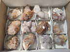 Natural Mix of Spirit Quartz Crystals and Clusters x 13 From Boekenhouthoek, South Africa