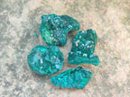Natural Dioptase Specimens on Dolomite Matrix x 35 From Tantara Mine, Congo