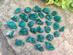 Natural Dioptase Specimens on Dolomite Matrix x 35 From Tantara Mine, Congo