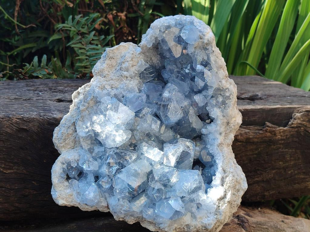 Natural Large Blue Celestite Specimen x 1 From Sakoany, Madagascar