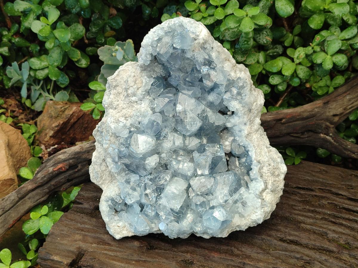 Natural Large Blue Celestite Specimen x 1 From Sakoany, Madagascar