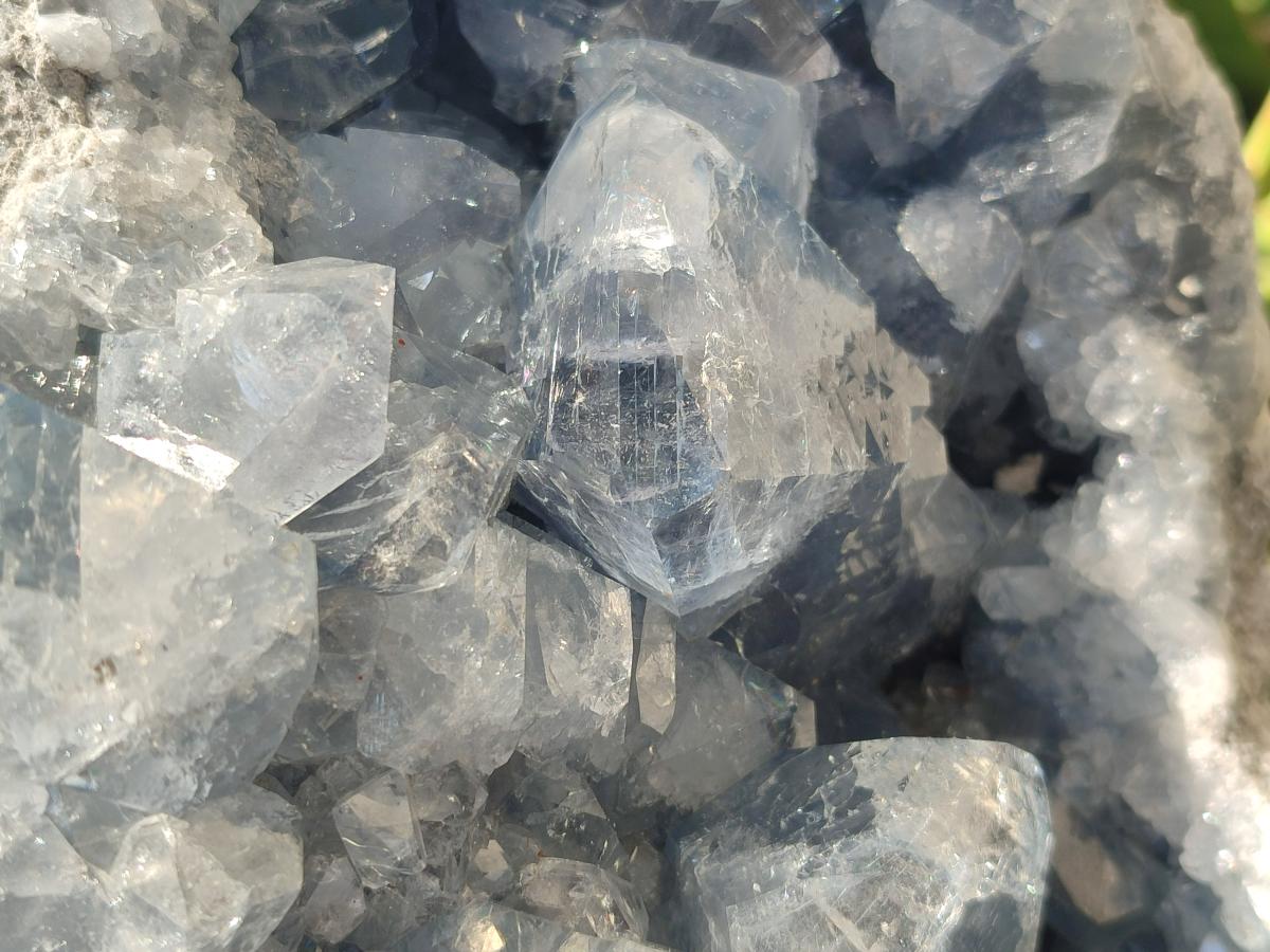 Natural Large Blue Celestite Specimen x 1 From Sakoany, Madagascar