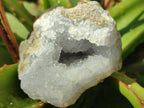 Natural Blue Lace Agate Geode Specimens x 24 From Nsanje, Malawi