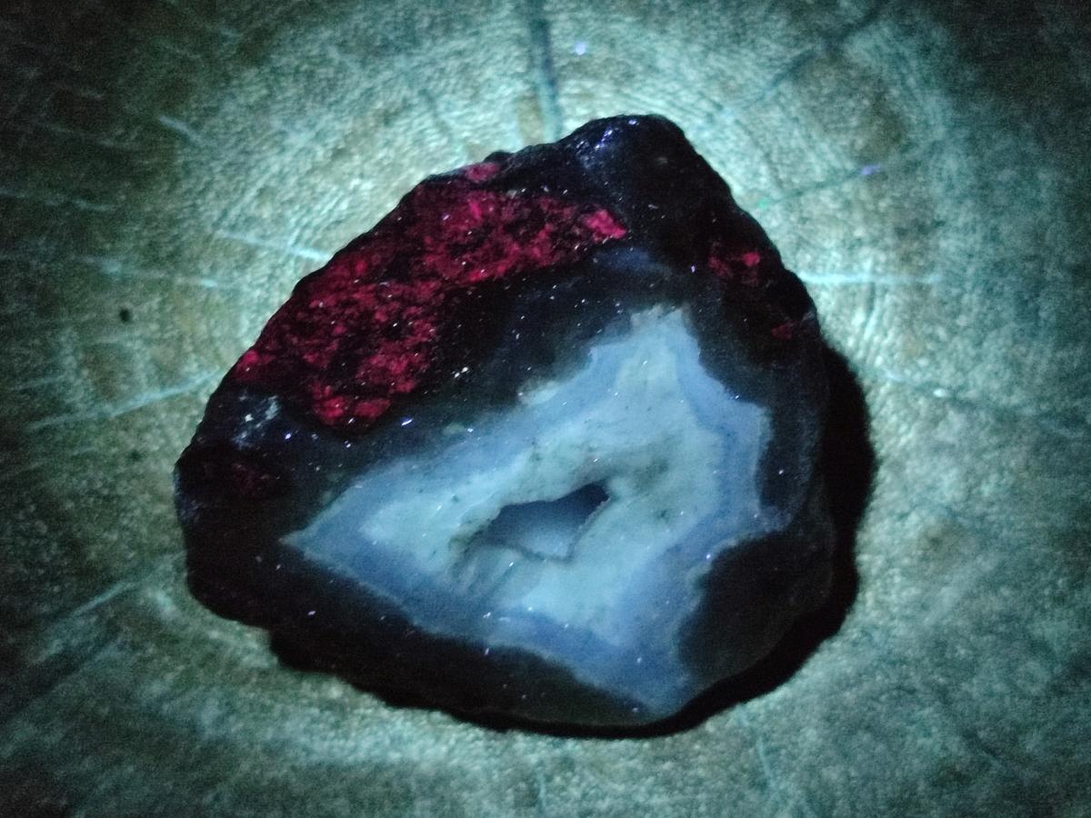 Natural Blue Lace Agate Geode Specimens x 24 From Nsanje, Malawi