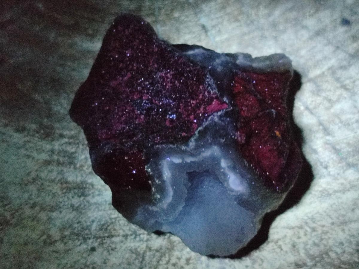 Natural Blue Lace Agate Geode Specimens x 24 From Nsanje, Malawi